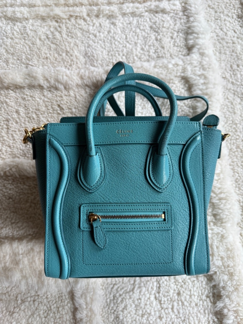 Celine Nano Luggage Tote - Leather Satchel
